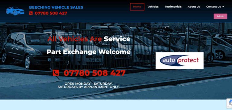 Vehicle Dealer Website