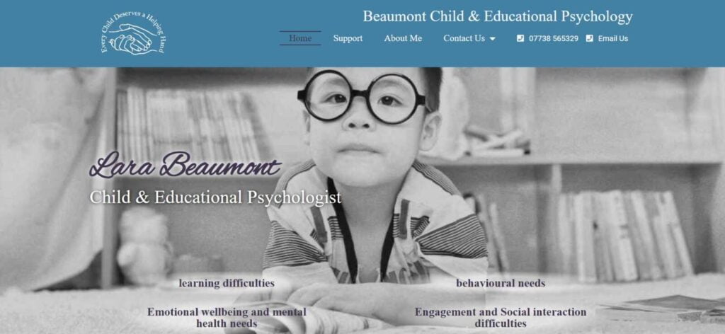 Beaumont Child & Educational Psychology Website