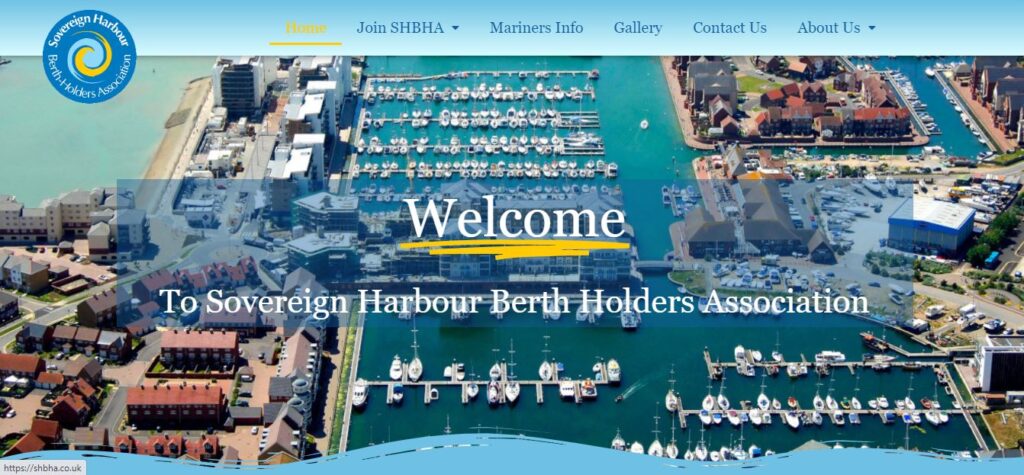 Sovereign Harbour Berth Holders Association Website