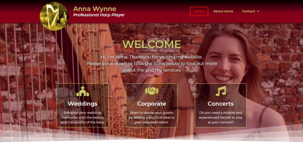Anna Wynne Personal Website