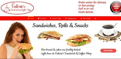 Sandwich Shop Website